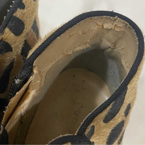 🎈EXPRESSION women’s boots leopard print size 6 - Picture 7 of 8